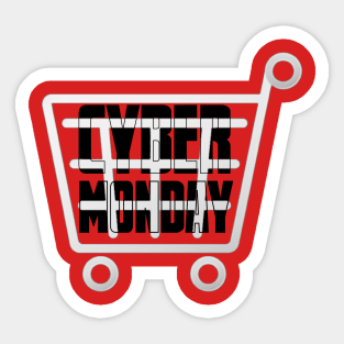 cyber monday Sticker